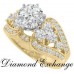 3.56 CT Women's Round Cut Diamond Engagement Ring New